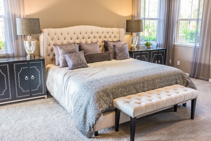 Bright property bedroom